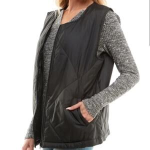 Socialite Quilted Puffer Vest Size L/XL